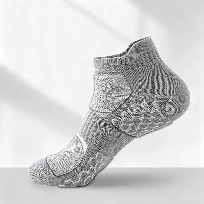Plusock Breathable Grip Ankle Socks(6 Pairs) - image 3