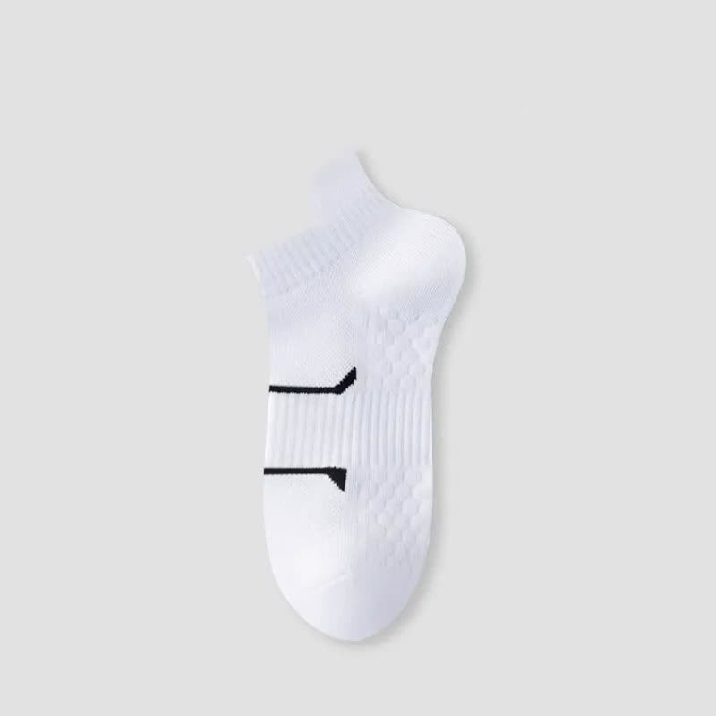 Plusock Breathable Grip Ankle Socks(6 Pairs) - White - EU38-44(US5-10) - image 7