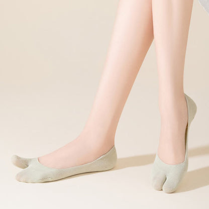 Plusock Soft Tabi No Show Socks(3 Pairs) - image 5