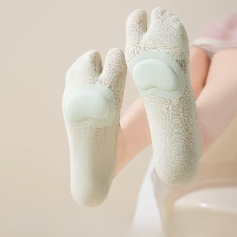 Plusock Soft Tabi No Show Socks(3 Pairs) - image 3