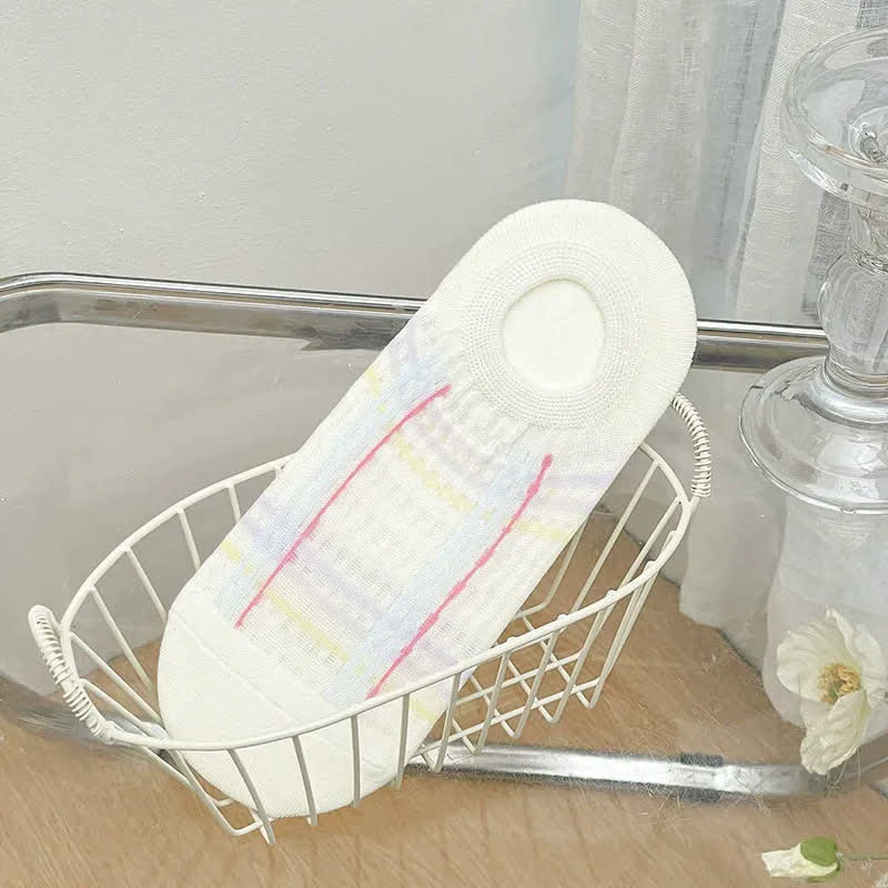 Plusock Cute Breathable No Show Socks (5 Pairs) - B - EU36-39(US3-6) - image 10
