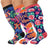 Multicolor(3 Pairs) / 2XL