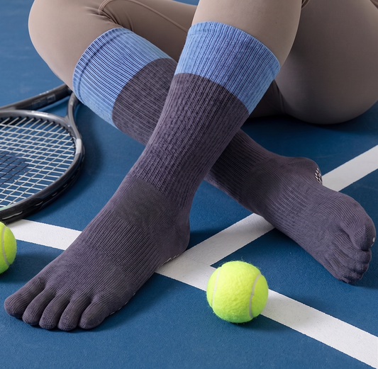 Plusock Colorblock Crew Alignment Socks(2 Pairs) - image 0