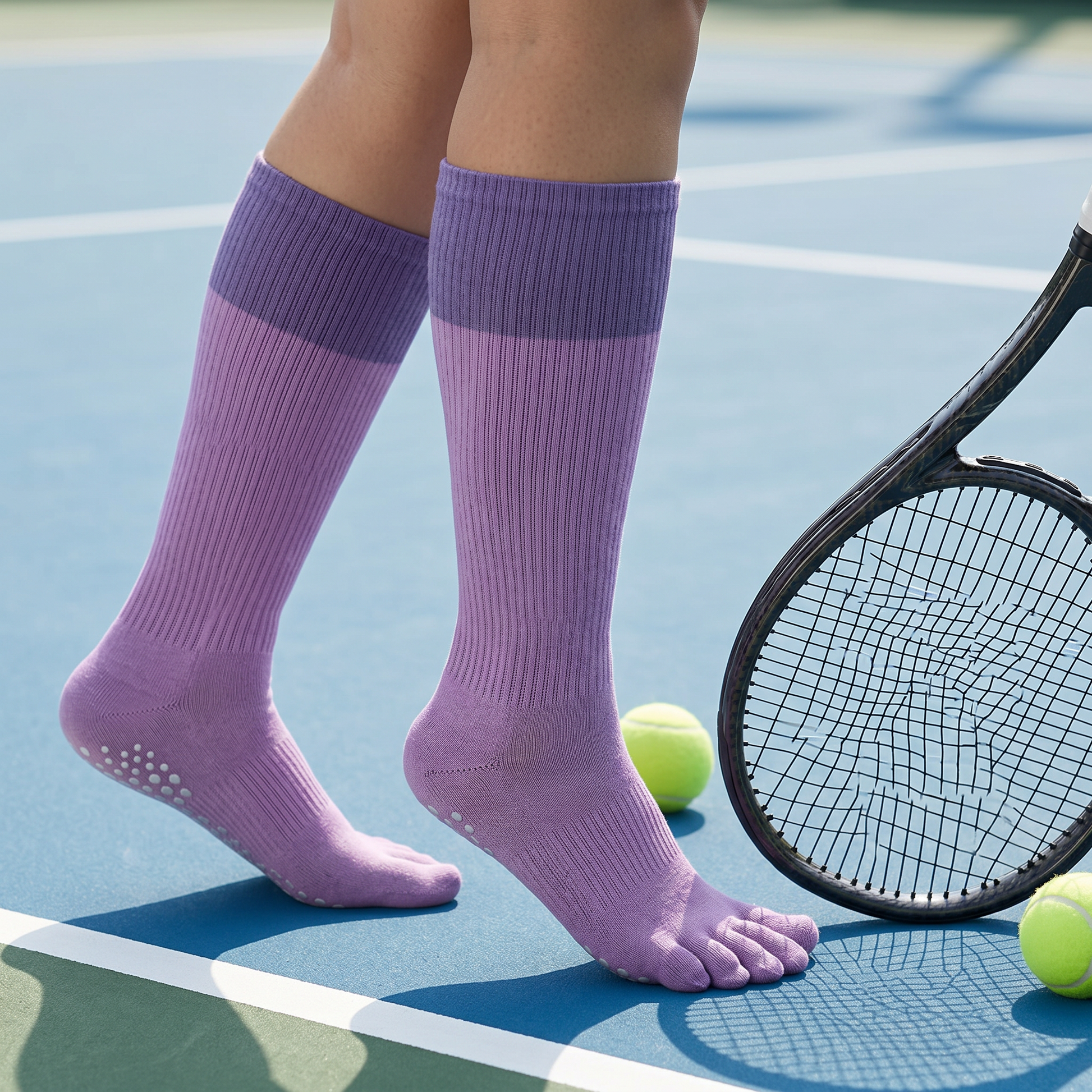 Plusock Colorblock Crew Alignment Socks(2 Pairs) - image 3