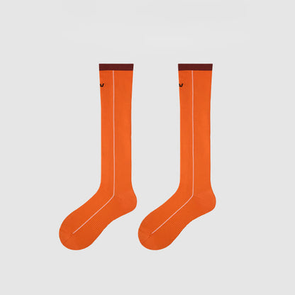 Plusock Colorblock Stripe Compression Socks(2 Pairs) - E - EU35-39(US2-6) - image 12