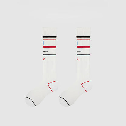 Plusock Colorblock Stripe Compression Socks(2 Pairs) - D - EU35-39(US2-6) - image 11