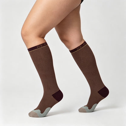 Plusock Varsity Stripe Compression Socks(2 Pairs) - image 2