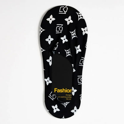 Plusock Playful Cartoon Animal Print No Show Socks(7 Pairs) - image 8