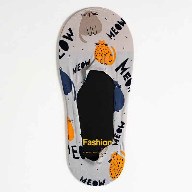 Plusock Graffiti No Show Socks(7 Pairs) - image 13
