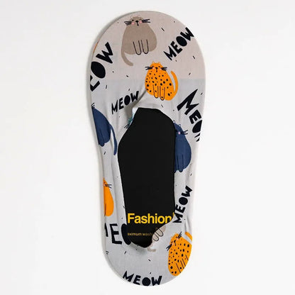 Plusock Graffiti No Show Socks(7 Pairs) - image 13