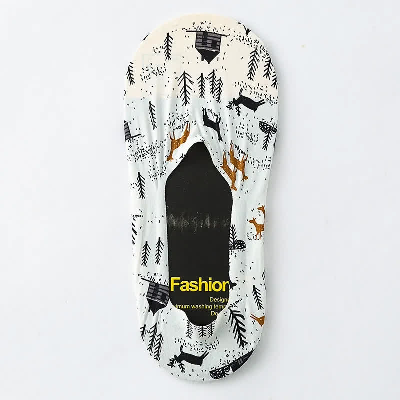 Plusock Graffiti No Show Socks(7 Pairs) - image 8