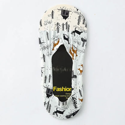 Plusock Graffiti No Show Socks(7 Pairs) - image 8
