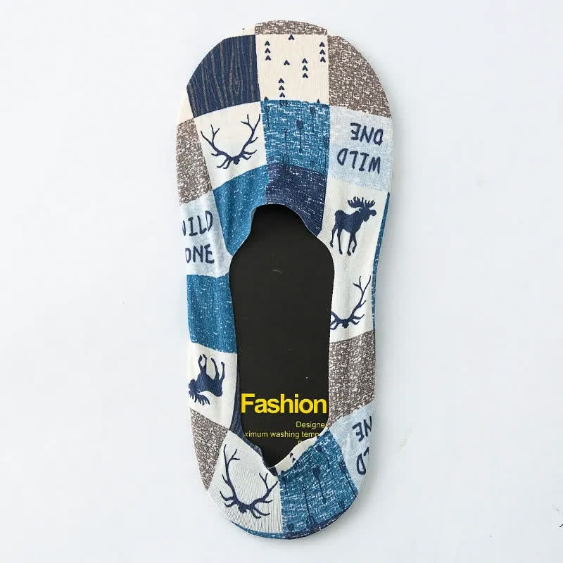 Plusock Graffiti No Show Socks(7 Pairs) - D - EU39-44(US6-10) - image 14