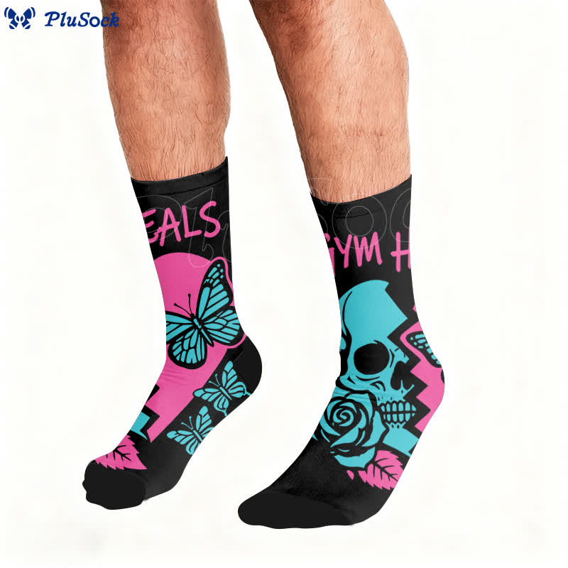 Plusock Alphabet Fitness Socks - image 1