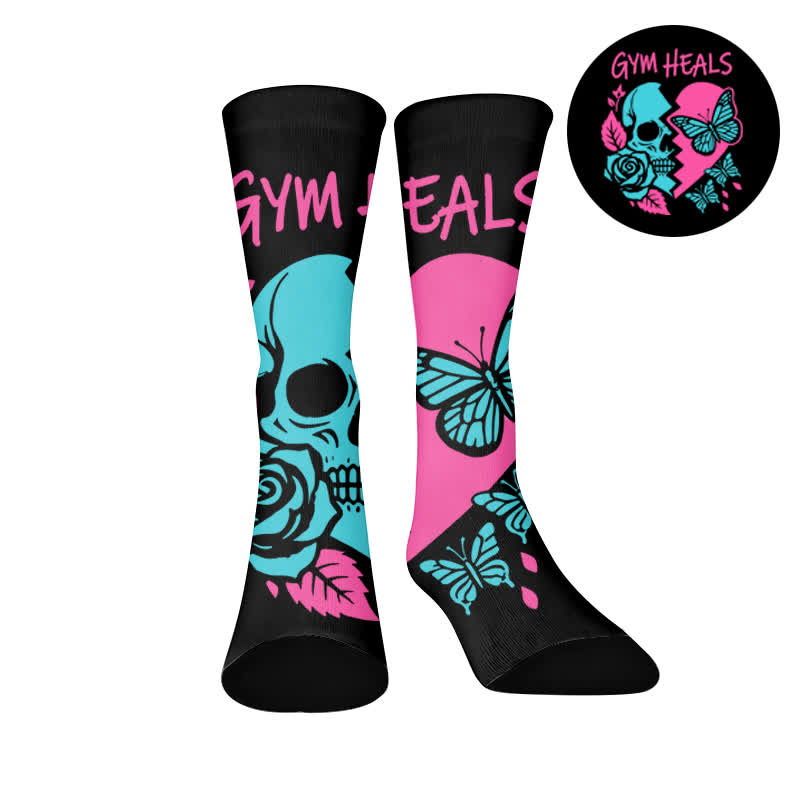 Plusock Alphabet Fitness Socks - image 7