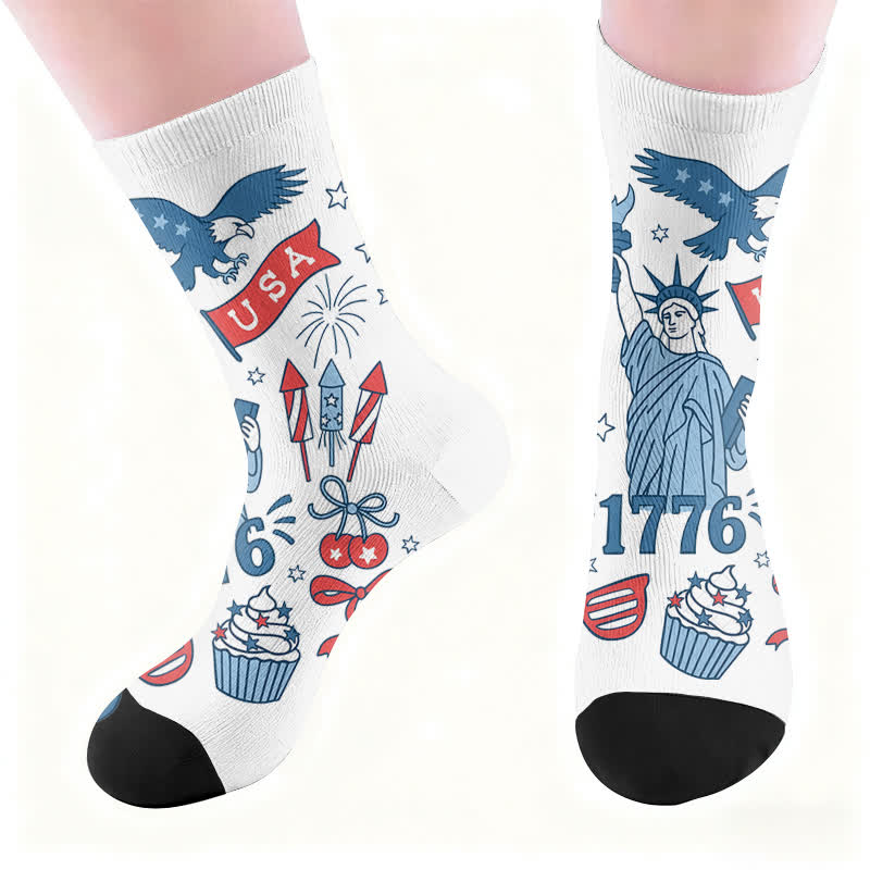 Plusock Flag letters Socks - image 4