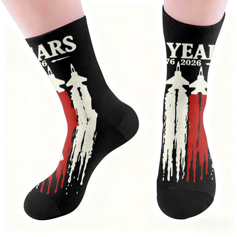 Plusock Flag letters Socks - image 5