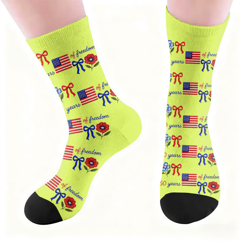 Plusock Flag letters Socks - image 6