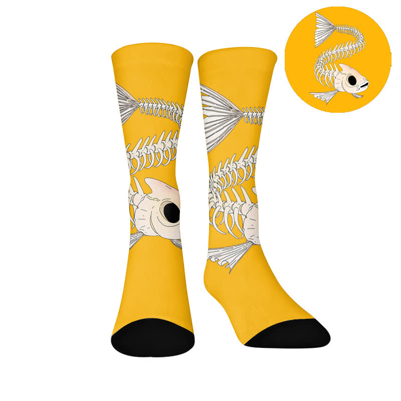 Plusock Animal Poses Socks - Yellow(1 Pair) - EU37-44(US4-10) - image 8
