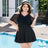 Black / 4XL / One-Piece