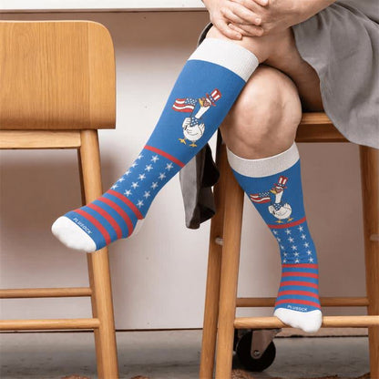 Plusock Plus Size Eagle Standard Compression Socks - image 1