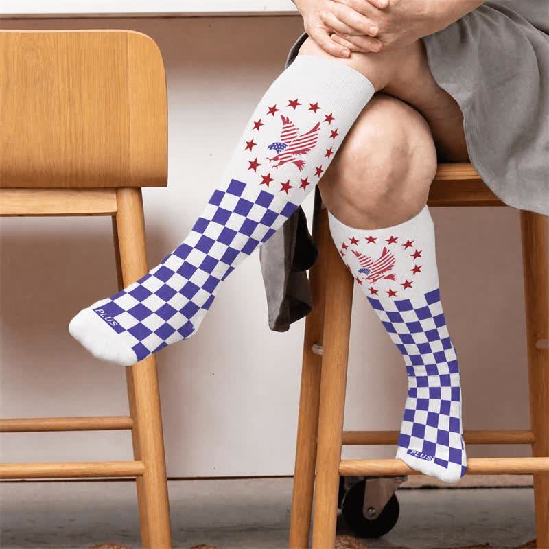 Plusock Plus Size Eagle Standard Compression Socks - image 3