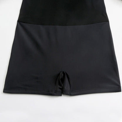 Plusock Off Shoulder Ruffle Sleeve Swim Dress - image 8