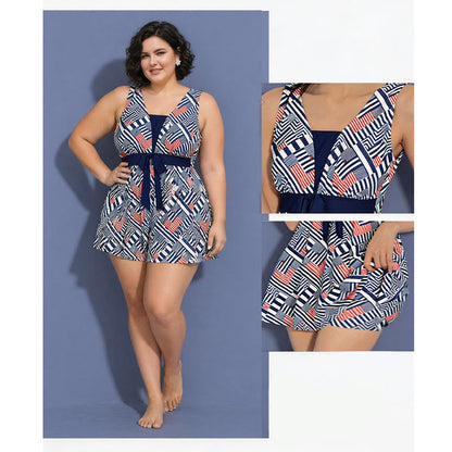 Plusock Tummy Control One Piece Print Swimwear - image 7