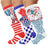 Multicolor(3 Pairs) / 2XL