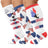 Multicolor(3 Pairs) / 2XL