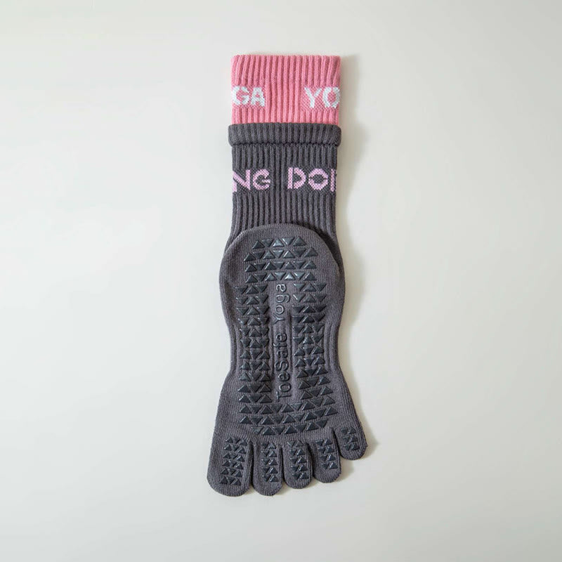 Plusock Alignment Grip Socks(2 Pairs) - Gray - EU36-42(US3-8.5) - image 13