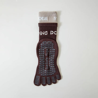 Plusock Alignment Grip Socks(2 Pairs) - Coffee - EU36-42(US3-8.5) - image 12