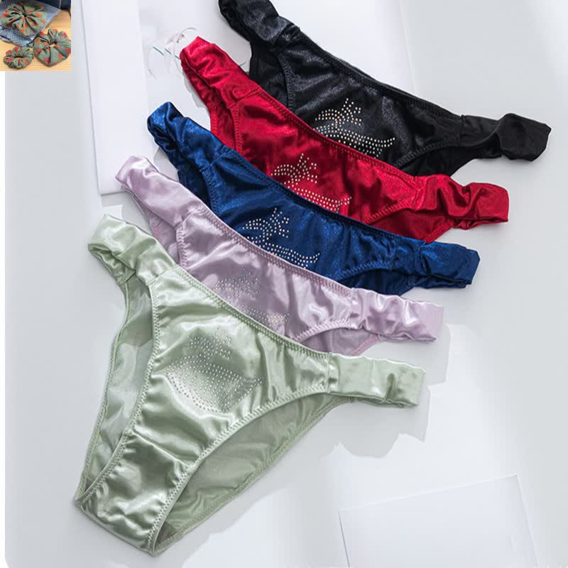 Plusock Satin Shine Low Rise Panties(3 Packs) - image 10