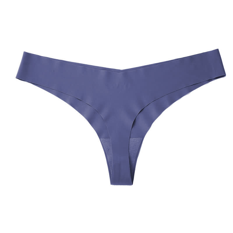 Plusock Smooth Low Rise Seamless Panties(3 Packs) - Dark Blue - XXL - image 20