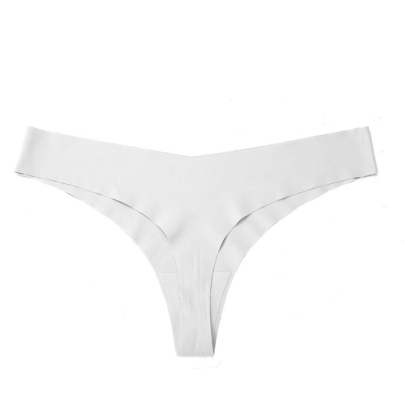 Plusock Smooth Low Rise Seamless Panties(3 Packs) - White - XXL - image 15