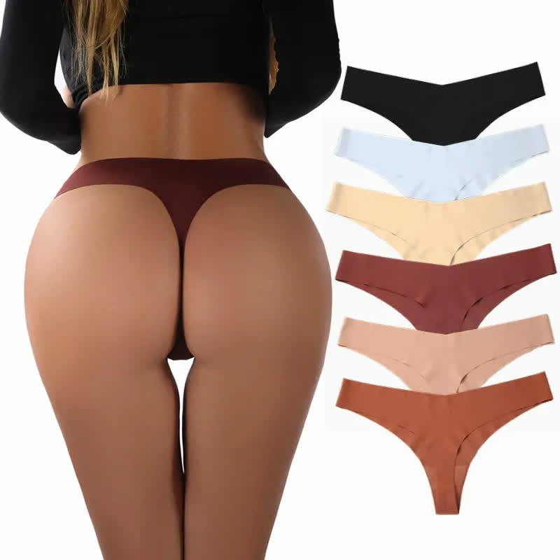 Plusock Smooth Low Rise Seamless Panties(3 Packs) - image 0