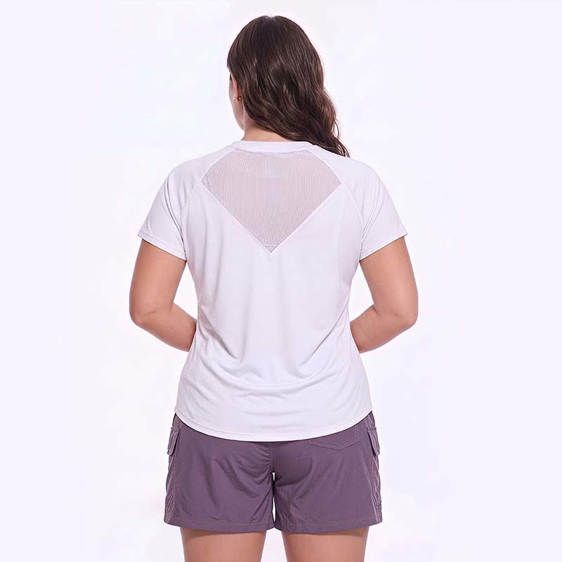 Plusock Plus Size Mesh Back Active Yoga Shirt - image 6