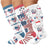 Multicolor(3 Pairs) / 2XL