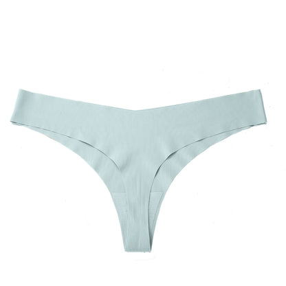 Plusock Smooth Low Rise Seamless Panties(3 Packs) - Light Blue - XXL - image 18