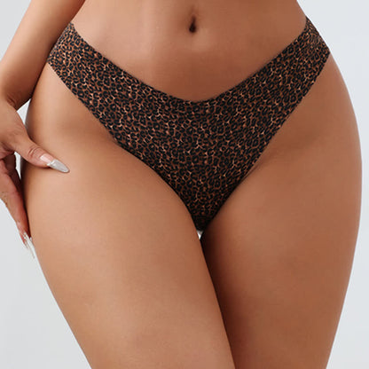 Plusock Wild Zebra V Cut Panties(4 Packs) - image 5