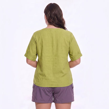 Plusock Plus Size Embroidered Relaxed Blouse - image 13