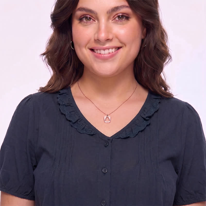 Plusock Ruffled V Neck Button Front Everyday Blouse - image 8