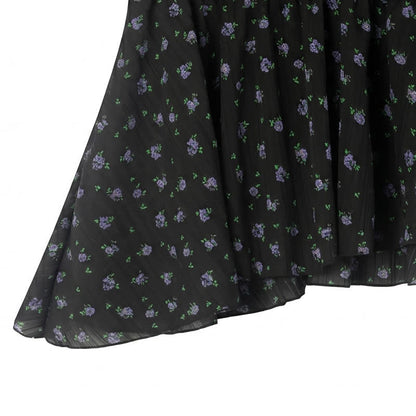 Plusock Plus Size Floral Chiffon Peplum Blouse - image 6