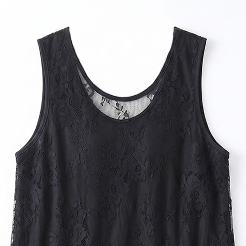 Plusock Plus Size Lace Mesh Blouse - image 5