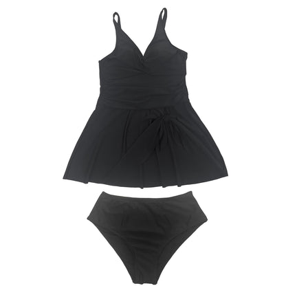 Plusock Surplice Skirted Swim Dress - image 7