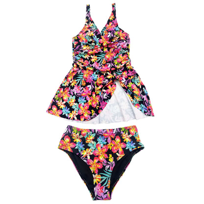Plusock Surplice Skirted Swim Dress - image 6
