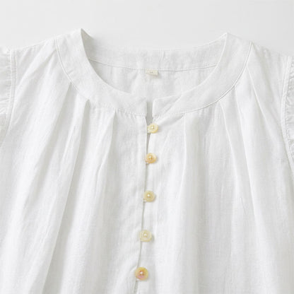 Plusock Plus Size Ruffle Trim Sleeveless Blouse - image 8