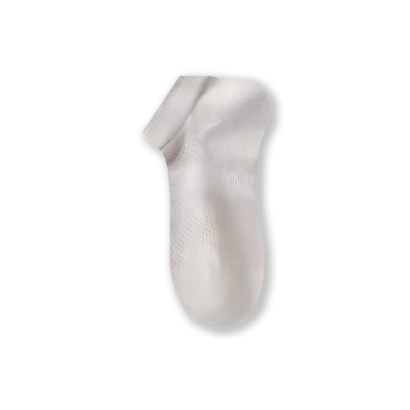 Plusock Air Mesh Sheer Ankle Socks(4 Pairs) - Light Gray - EU39-45(US6-11) - image 8