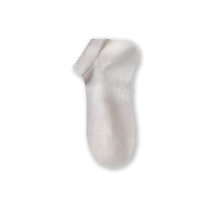 Plusock Air Mesh Sheer Ankle Socks(4 Pairs) - Light Gray - EU39-45(US6-11) - image 8