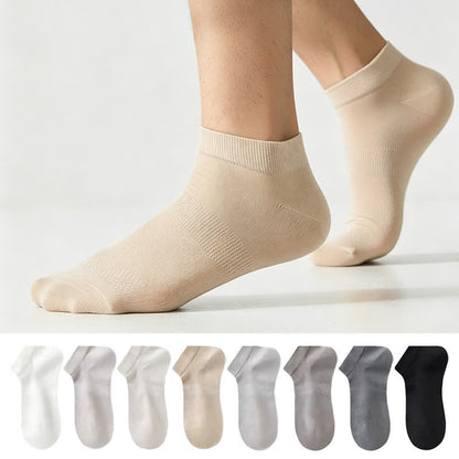 Plusock Air Mesh Sheer Ankle Socks(4 Pairs) - image 0